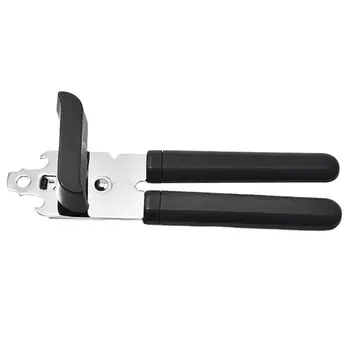 Вращающийся нож под давлением, открывалки из нержавеющей стали, легкая вращающаяся ручка на 360 градусов для удобства использования