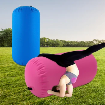 Гимнастический набор Air Barrel - Надувной акробатический бочонок - Гимнастический роликовый бочонок для черлидинга, танцев и йоги