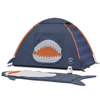 Finn the 's Camping Combo (Однокомнатная палатка, спальный мешок, фонарь)