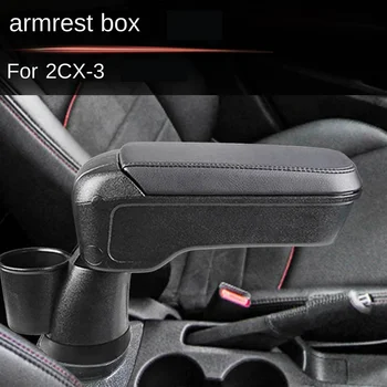 Новый центральный подлокотник для Mazda Cx-3 2022 2023 Mazda 2 Автомобильный ящик для хранения, лоток для переключения передач, аксессуары для интерьера