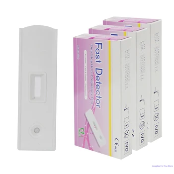 пластинка для теста на раннюю беременность из 1 шт., бытовой набор для измерения мочи, тестер на ХГЧ для взрослых женщин, простая в использовании палочка для тестирования с точностью более 99%
