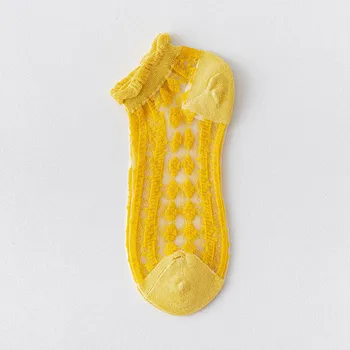 Женские кружевные дышащие комфортные носки, Мужские носки-тапочки 13 размера