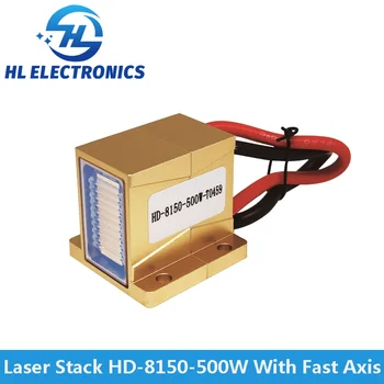 HD-8150-500W-Блок макроканальных диодных лазеров мощностью 500 Вт с быстрой осевой коллимацией для удаления волос