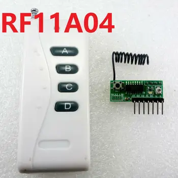 RF11A04*1 + XD006*1 433 М PT2262/PT2262/PT2260 Пульт Дистанционного Управления и RF Беспроводной Модуль Декодирования Задержки Для Игрушечного Автомобиля