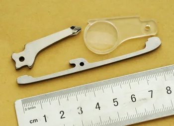 Сменная крестообразная отвертка, Увеличительное стекло с обратной прокладкой для швейцарского армейского ножа Victorinox 91 мм, 1 шт.