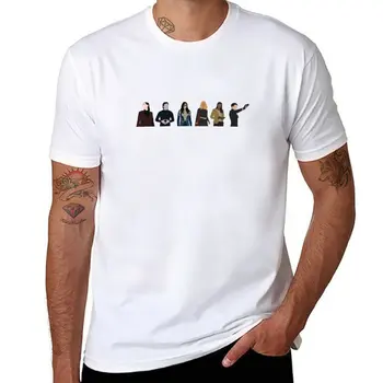 Новая футболка superfriends, винтажная футболка с коротким рукавом для мальчиков, рубашка с животным принтом, черные футболки для мужчин