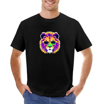 Футболка Lion Sun Catcher, футболки на заказ, создайте свою собственную простую футболку, тренировочные рубашки для мужчин