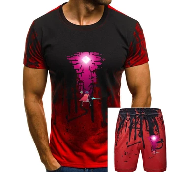 Мужская базовая футболка TSDFC Hyper Light Drifter Gem с коротким рукавом унисекс, мужская женская футболка