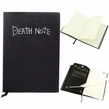 Ролевая игра Big Dead Note Writing Journal Блокнот Дневник Мультяшная книга Милая Модная тема Ryuk2019 Death Note Plan Аниме