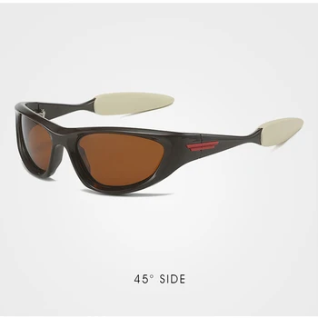Активные солнцезащитные очки с поляризацией IENJOY, футуристические солнцезащитные очки с поляризацией в стиле ретро Spice Girl, солнцезащитные очки для уличного спорта и велоспорта