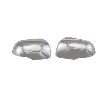 Автомобильное хромированное серебряное боковое стекло заднего вида, отделка крышки зеркала заднего вида для Kia Picanto Morning 2014-2018