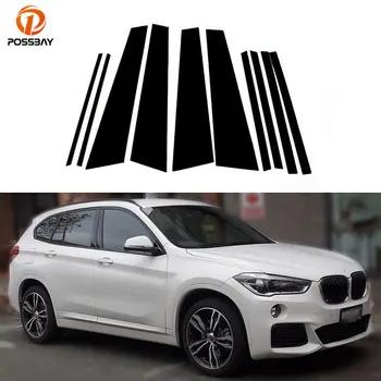10шт Автомобильная Дверная Оконная колонна BC Pillar Post Отделка наклейкой для BMW X1/F48 2016 2017 2018 2019 2020 2021 2022