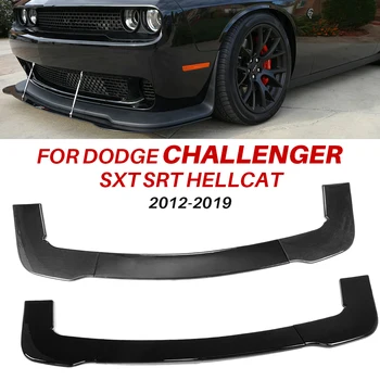 Для Dodge Challenger SXT SRT HELLCAT Диффузор для переднего бампера, разветвители для губ, Обвес, автомобильные Аксессуары 2012 2013 2014 2015 2016-2019