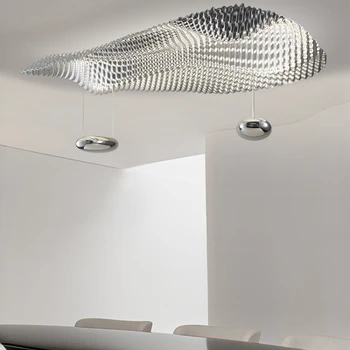 Основной свет в гостиной итальянского Космического Ангела Artemide, Атмосферный потолочный светильник от дизайнера, Подвесной светильник для ресторана на вилле.