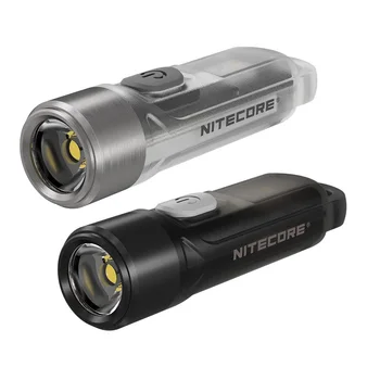 Мини-фонарик NITECORE TIKI LE P8 CRI White + УФ светодиодный фонарик-брелок с USB-зарядкой + Встроенный аккумулятор для кемпинга