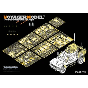 Модель Voyager PE35745 в масштабе 1/35 современного американского M-ATV MRAP (для PANDA HOBBY 35001)