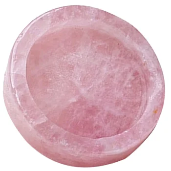 Подставки для кристаллов Основание Европейский Розовый Настольный подсвечник из декоративного камня в современном стиле