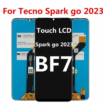 Оригинал Для Tecno Spark Go 2023 LCD BF7 Экран дисплея Сенсорная Панель Дигитайзер Для Tecno Spark Go 2023 BF7 Рамка LCD touch