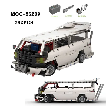 Классический строительный блок MOC-25209 Drift Van, детали для соединения высокой сложности, 792 шт. Игрушки для взрослых и детей, подарок на день рождения, Рождество
