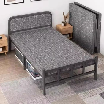Детские односпальные кровати для сада Современные Складные Минималистичные кровати для патио Nordic Дешевая Портативная мебель Cama Dobravel