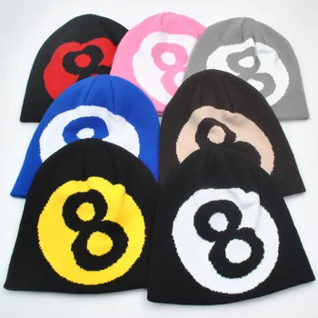 Новый дизайн, Зимние шапочки в стиле Y2K, вязаные женские, мужские, сохраняющие тепло, тюбетейки, шапки Унисекс