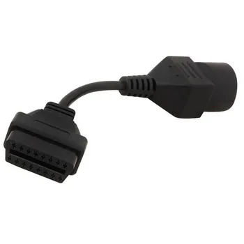Автомобильный Диагностический кабель Диагностический переходный разъем с 17-контактного на 16-контактный Кабель-адаптер интерфейса OBD2 для Mazda