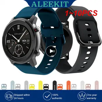 1-10 Шт. Силиконовый Ремешок на запястье Для Huami Amazfit GTS 2/Mini Smart Watch Band Спортивный Браслет Для Amazfit Bip S/U/GTS