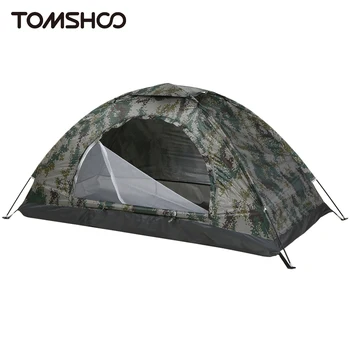 Tomshoo 1/2-Местная Сверхлегкая Походная Палатка, Однослойная Портативная Походная Палатка С Анти-УФ Покрытием UPF 30 + для Рыбалки на Открытом воздухе