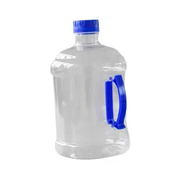 Большая бутылка для воды Бочонок для воды большой емкости с ручкой, ведро для воды, контейнер для воды, кувшин для воды для спортзала, пеших прогулок, барбекю
