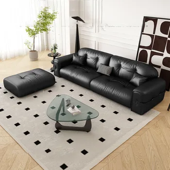 Эргономичный диван для гостиной на стойке регистрации, уникальный итальянский диван для гостиной Relax I-образной формы, водонепроницаемые современные украшения для дома Divani