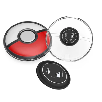 2023 Новый Защитный чехол для Poke GO Plus + Материал ПК Прозрачный жесткий чехол для Poke Ball Go Plus с колпачками на кнопках и ремешком на запястье