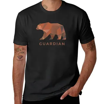 Бренд WoW - футболка Guardian Druid, черная футболка, футболки оверсайз, мужские хлопковые футболки