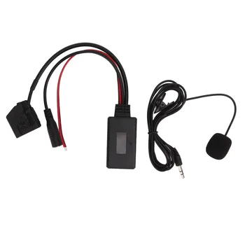 Автомобильный адаптер Aux для автомагнитолы Эффективный кабельный адаптер с микрофоном для авто