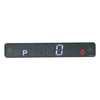 Универсальный автомобильный интеллектуальный дисплей HUD LED Mini Head Up Display для модели Y / 3, Спидометр на лобовом стекле, отображает скорость зубчатого колеса