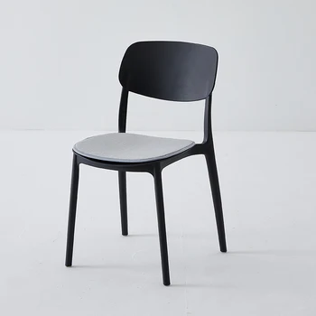 Обеденный стул из скандинавского пластика, Офисный Эргономичный Современный обеденный стул, Дизайнерская мебель для гостиной, патио, Sillas Comedor, Кухонная мебель