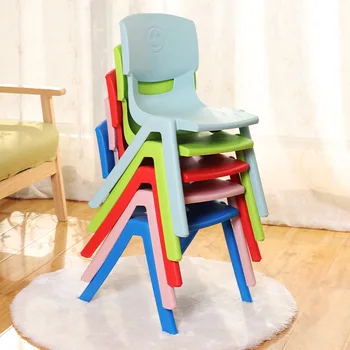 G-12 G-15 Утолщенный детский стул со спинкой, Домашний детский обеденный стул, скамейка со спинкой для детского стула, нескользящая скамейка для детского сада