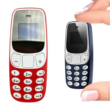 Мини-мобильный телефон L8star Bm10 с двумя SIM-картами и MP3-плеером, разблокировкой FM, Портативным крошечным мобильным телефоном, изменяющим голосовой набор телефона