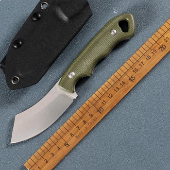 Мужские военные спасательные прямой нож 14C28N открытый охота кемпинг EDC инструмент подарок.