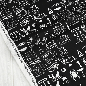 Хлопчатобумажная ткань с геометрическим принтом в стиле ретро, Сумки ручной работы, Одежда, Детская одежда
