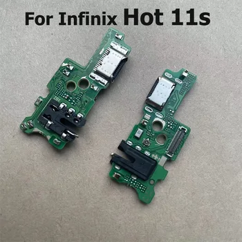 USB-порт для зарядки, док-станция для зарядного устройства, гибкий кабель для зарядки Infinix Hot 11s