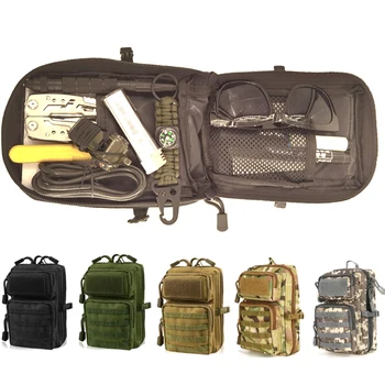 Тактический чехол Molle, поясная сумка, мужской маленький карман для телефона, военная поясная сумка, спортивная сумка, походные сумки, Мягкая поясная сумка