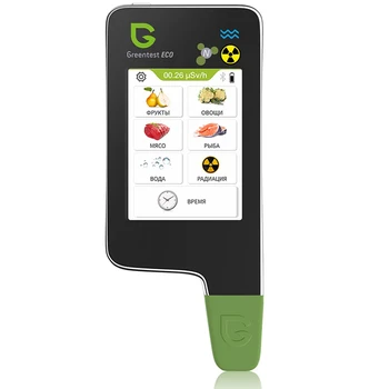 Greentest-ECO6, тестер нитратов на домашней кухне, усовершенствованный детектор качества радиационной воды, емкостный экран, функция BT, управление приложением