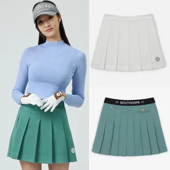Юбка для гольфа South Cape 23, женская униформа, плиссированная юбка, Узкая юбка для отдыха и спорта, гольф